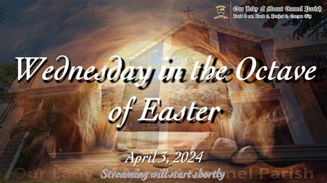 April 3, 2024 (Wednesday) .